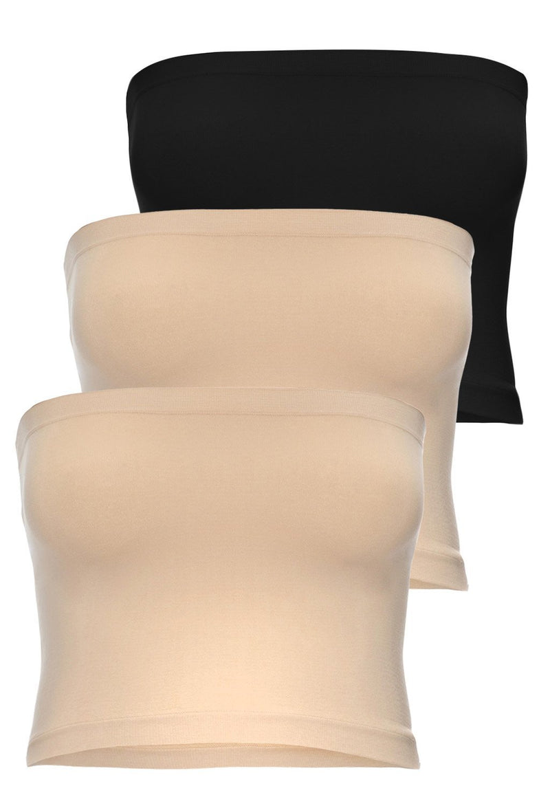 Maternity Mini Strapless Tube Top/Skirt - 3 Pack