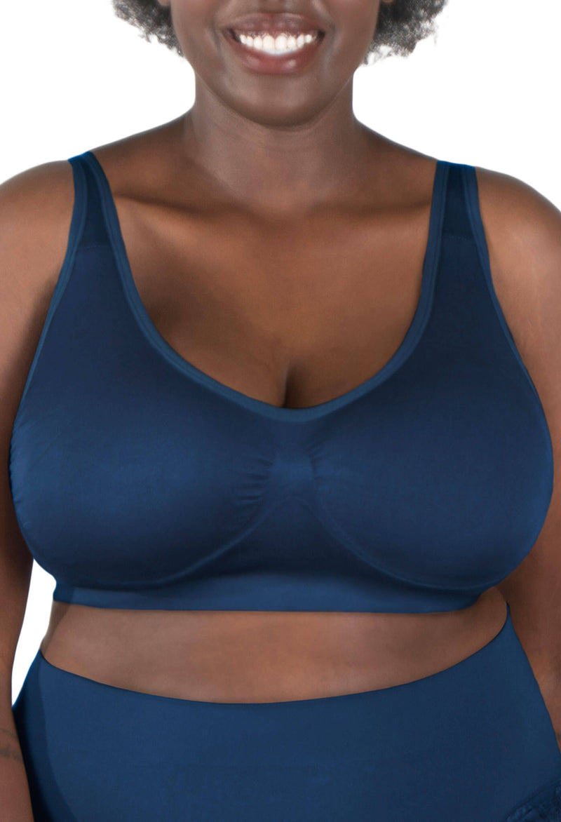 Wirefree Minimiser Bra for Big Boobs