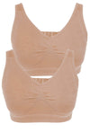 Minimiser Wire Free Bra - 2 PACK