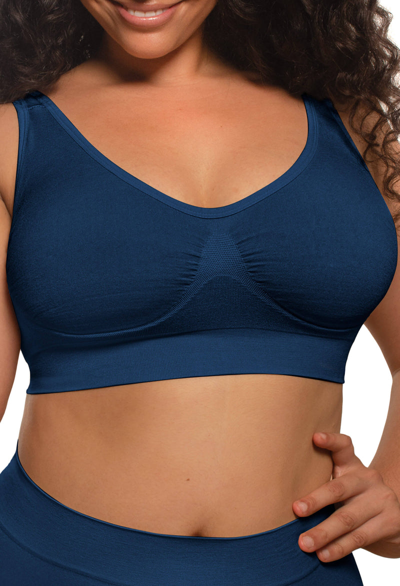 Wirefree Minimiser Bra for Big Boobs