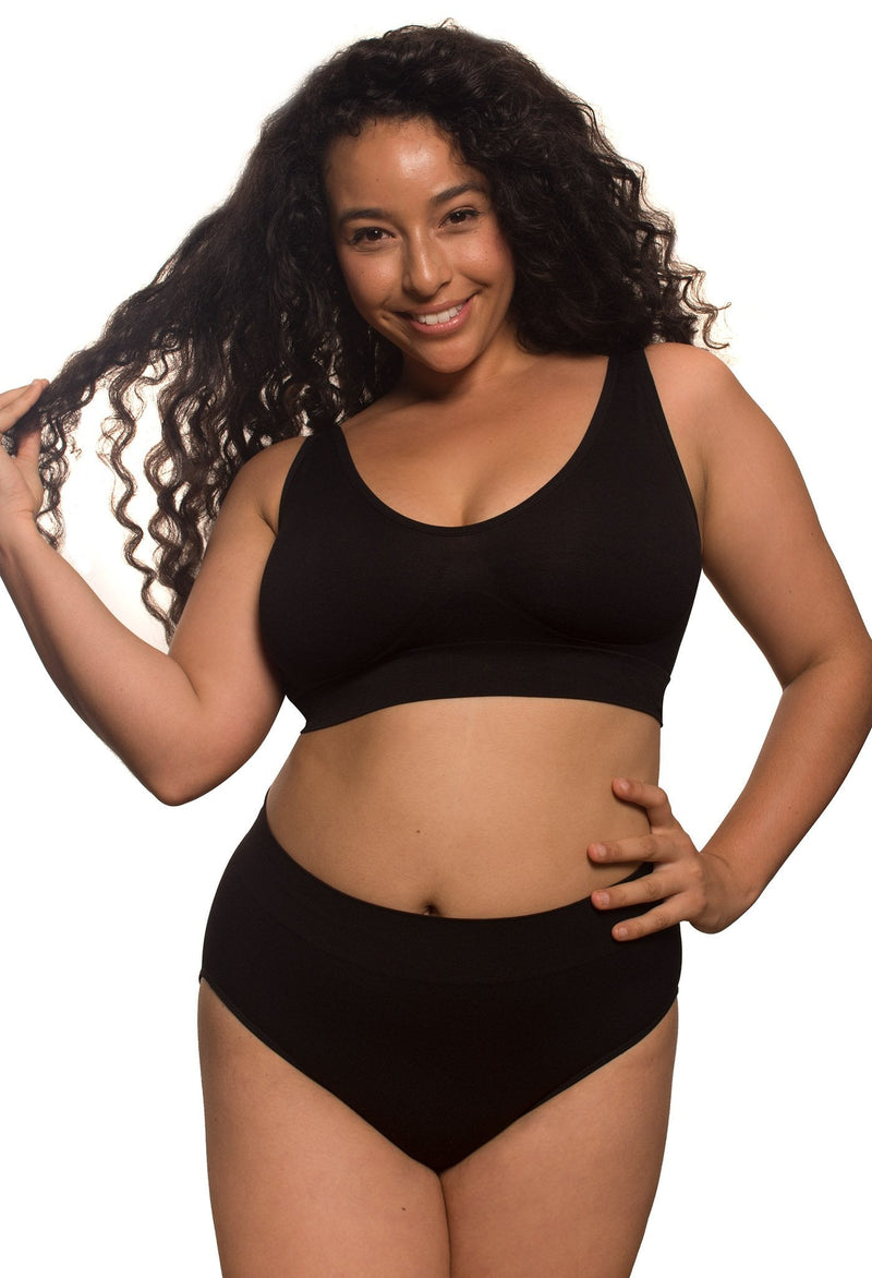 Wirefree Minimiser Bra for Big Busts