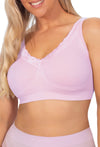 Wirefree Lace Minimiser Bra for Big Busts