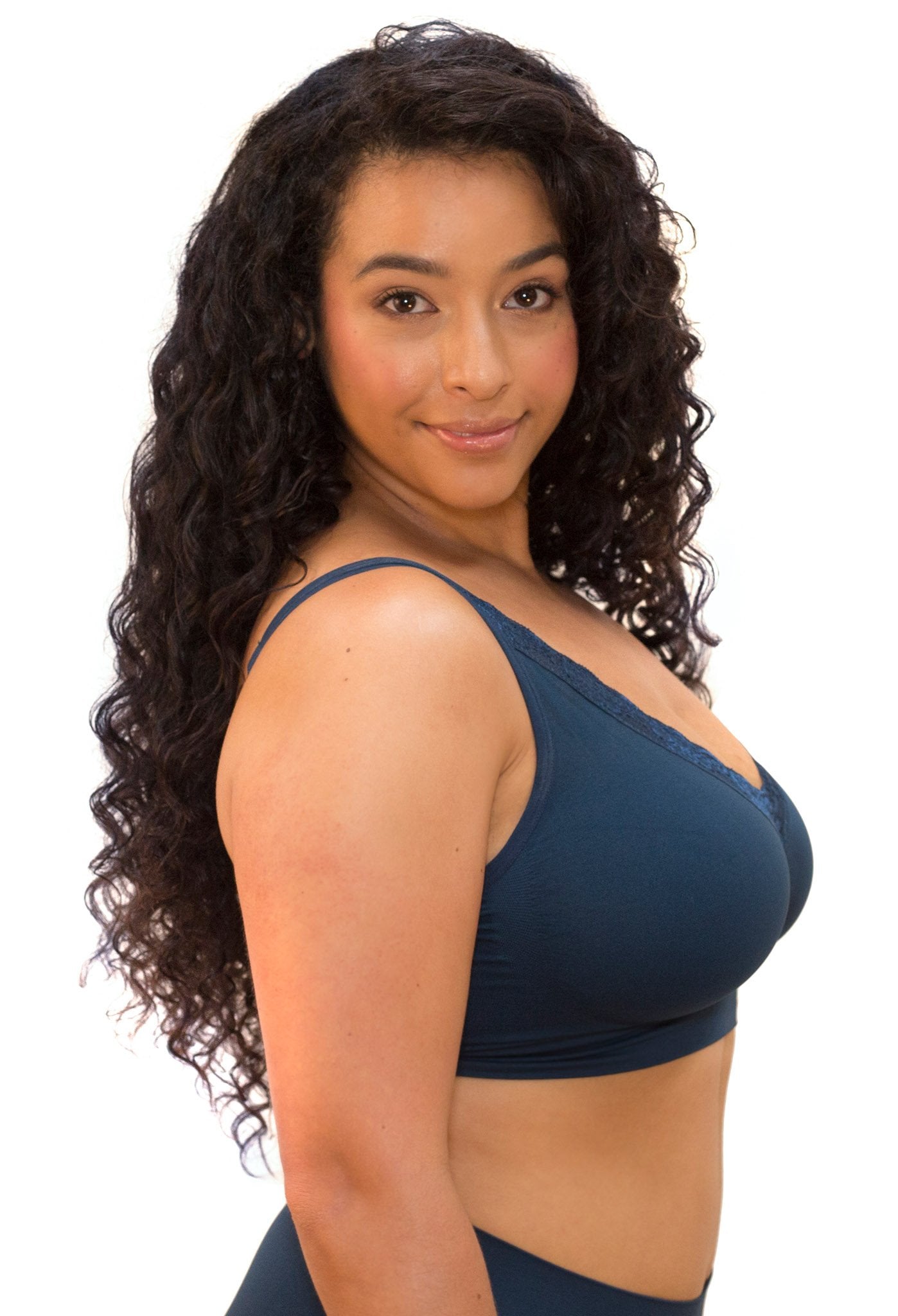 Lace Minimizer Wire Free Bra