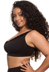 Wirefree Lace Minimiser Bra for Big Boobs