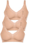 Cotton Pull On Sleep Bra Pack