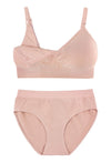 Bamboo Nursing Bra + High Cut Undies Set