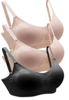 Bamboo Padded Wire Free Bra - 3 Pack - TEST