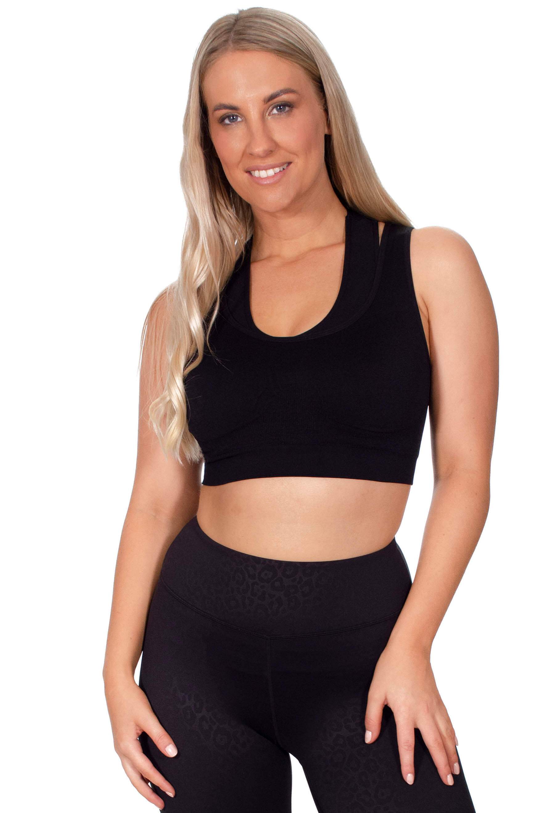 Sports Bra - Triple-layer Support Racer