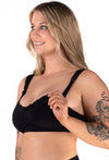 Cushion Padded Strap Wire Free Maternity & Nursing Bra and High Cut Brief Set