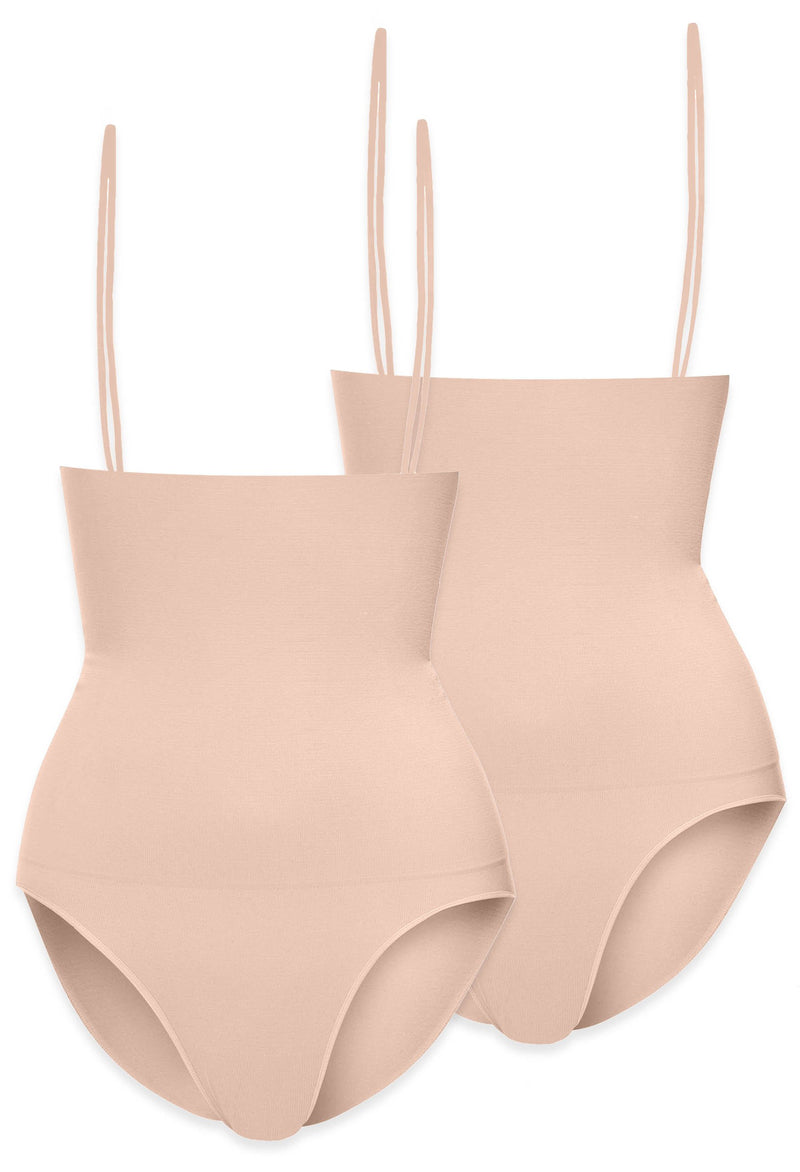 Curvy Stay Up Shaping Brief Set