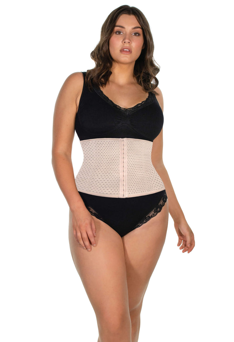 Elastic Mesh Waist Trainer - 2 Pack