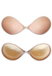 Padded Stick On Bra with Straps