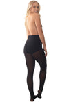 Ladder Resistant Shaping Tights Black