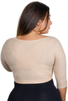 Plus Size Front Closure Arm Shaping Top