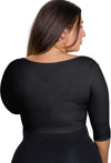 Plus Size Front Closure Arm Shaping Top