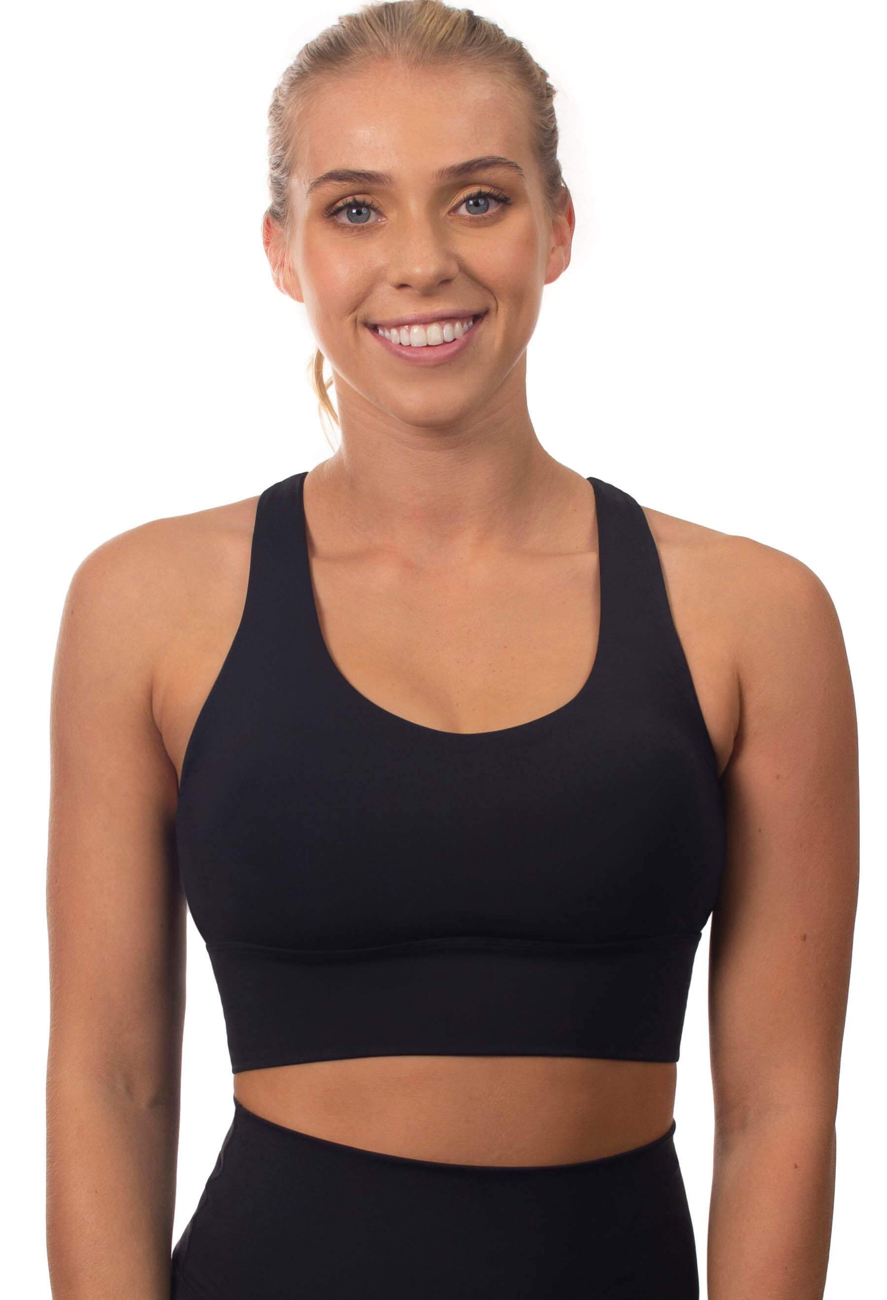 Sports bra - Long Line with a Mesh Racer Back - 3 Pack