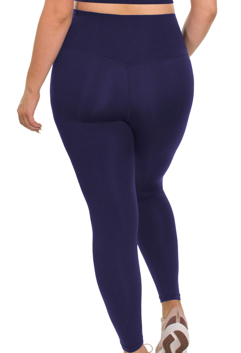 High Waisted Sleek Gym Leggings (Lint & Pet Hair Resistant)