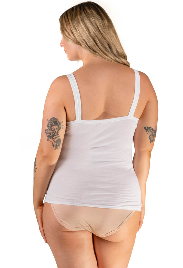 Superfine﻿ 100% Cotton Camisole - 2 Pack