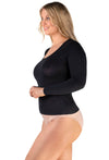 Superfine﻿ 100% Cotton Long Sleeve Top - 4 Pack