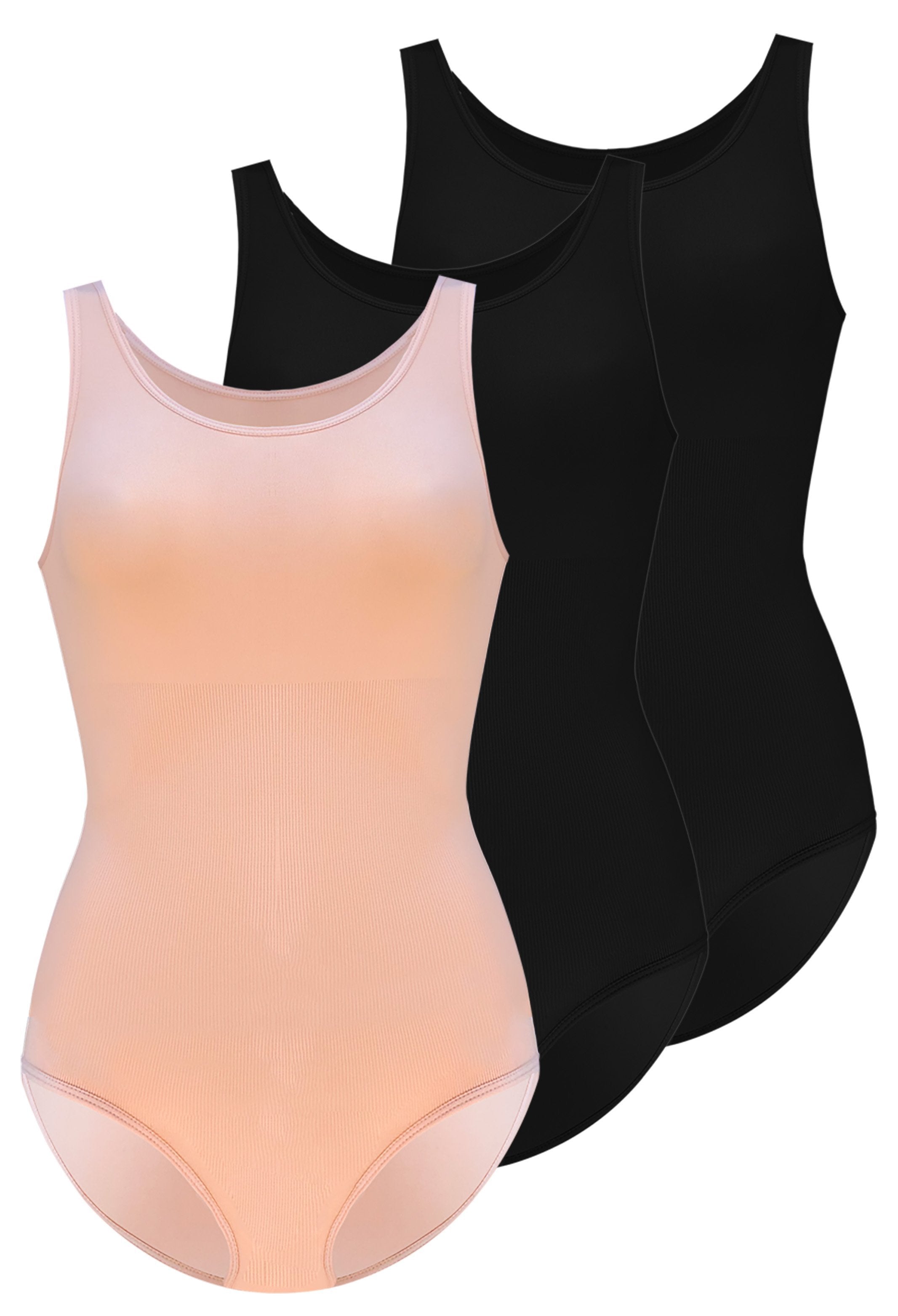 Tank Smoothing Bodysuit - 3 Pack