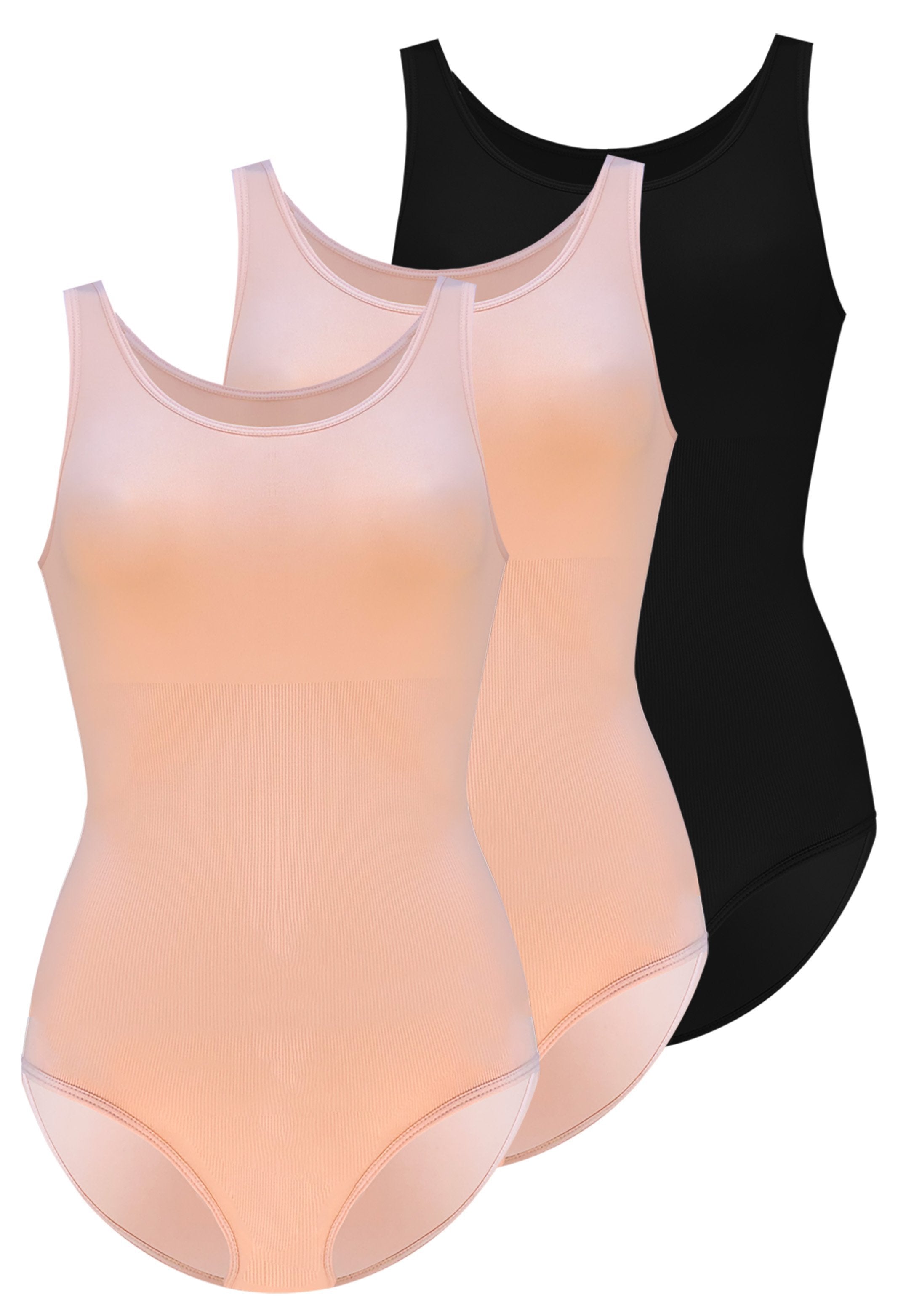 Tank Smoothing Bodysuit - 3 Pack