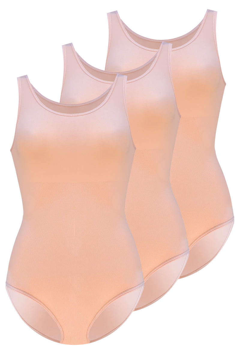 Tank Smoothing Bodysuit - 3 Pack