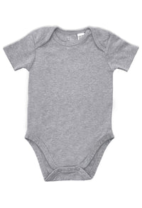 100% Organic Cotton Short Sleeve Baby Bodysuit - 6 Pack