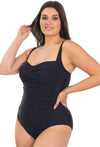 Black One Piece Swimsuit