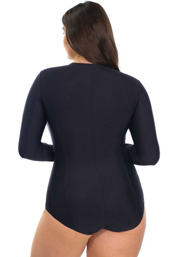 Long Sleeve One-Piece Swimsuit