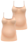 Maternity Ultra Light Shaping Camisole - 2 Pack