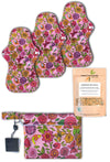 Night Reusable Stay-Dry Pads + Hormone Balancing Tea Set