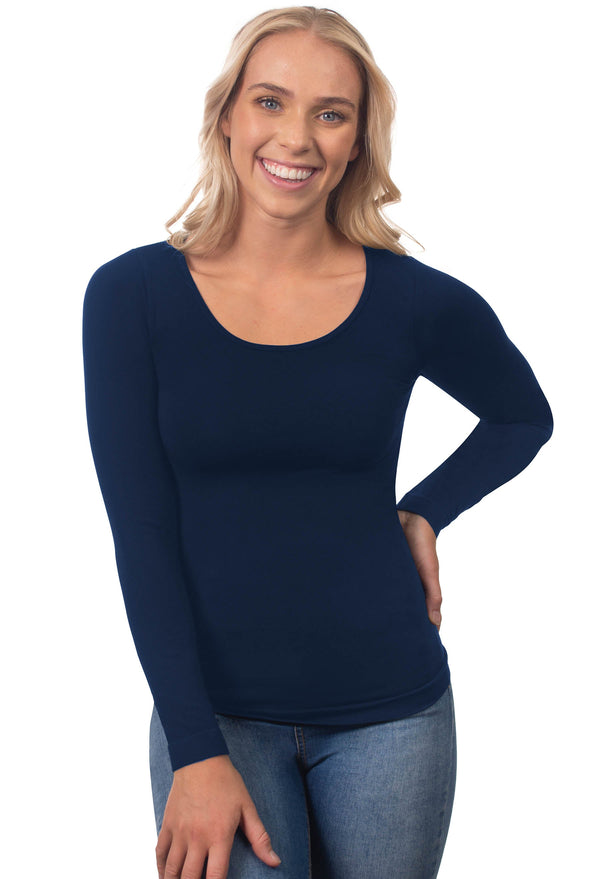 Bamboo Long Sleeve Top - 3 Pack