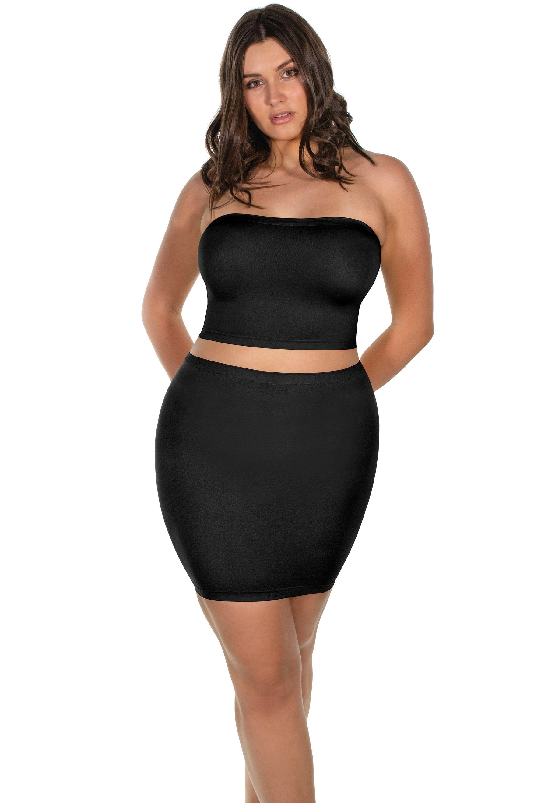 Strapless Tube Top/Skirt - 3 Pack