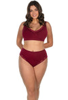 Curvy Invisible Lace Contour High Cut Brief