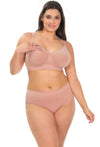 Full Bust Bamboo Nursing Bra Up To H Cup