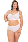 Full Bust Bamboo Nursing Bra + High Cut Undies Set