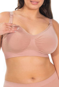 Full Bust Bamboo Nursing Bra Up To H Cup