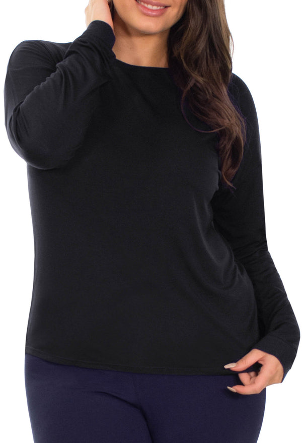 Bamboo Long Sleeve Pyjama Top