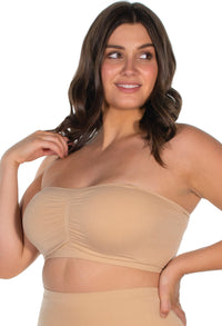 Curvy Soft Comfort Padded Bandeau