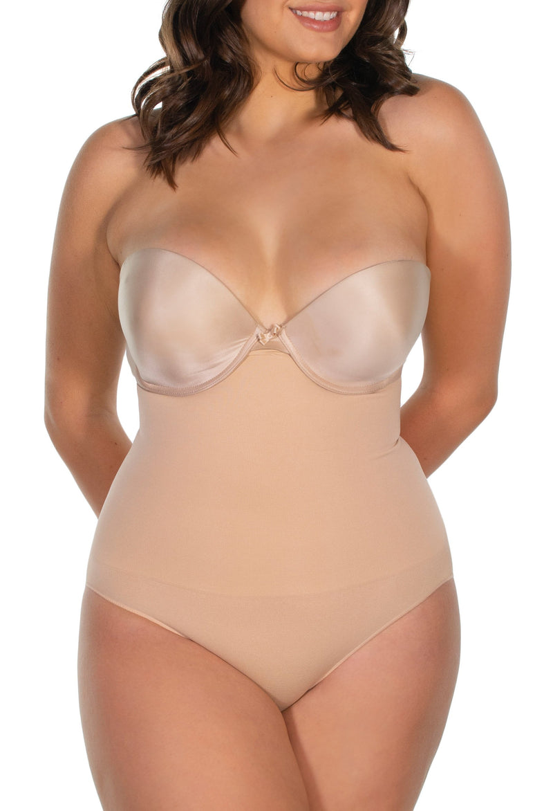 Curvy Stay Up Shaping Brief Set