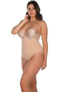 Curvy Stay Up Shaping Brief Set