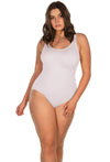 Tank Smoothing Bodysuit - White