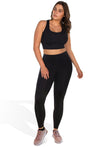 High Waisted Sleek Gym Leggings (Lint & Pet Hair Resistant)