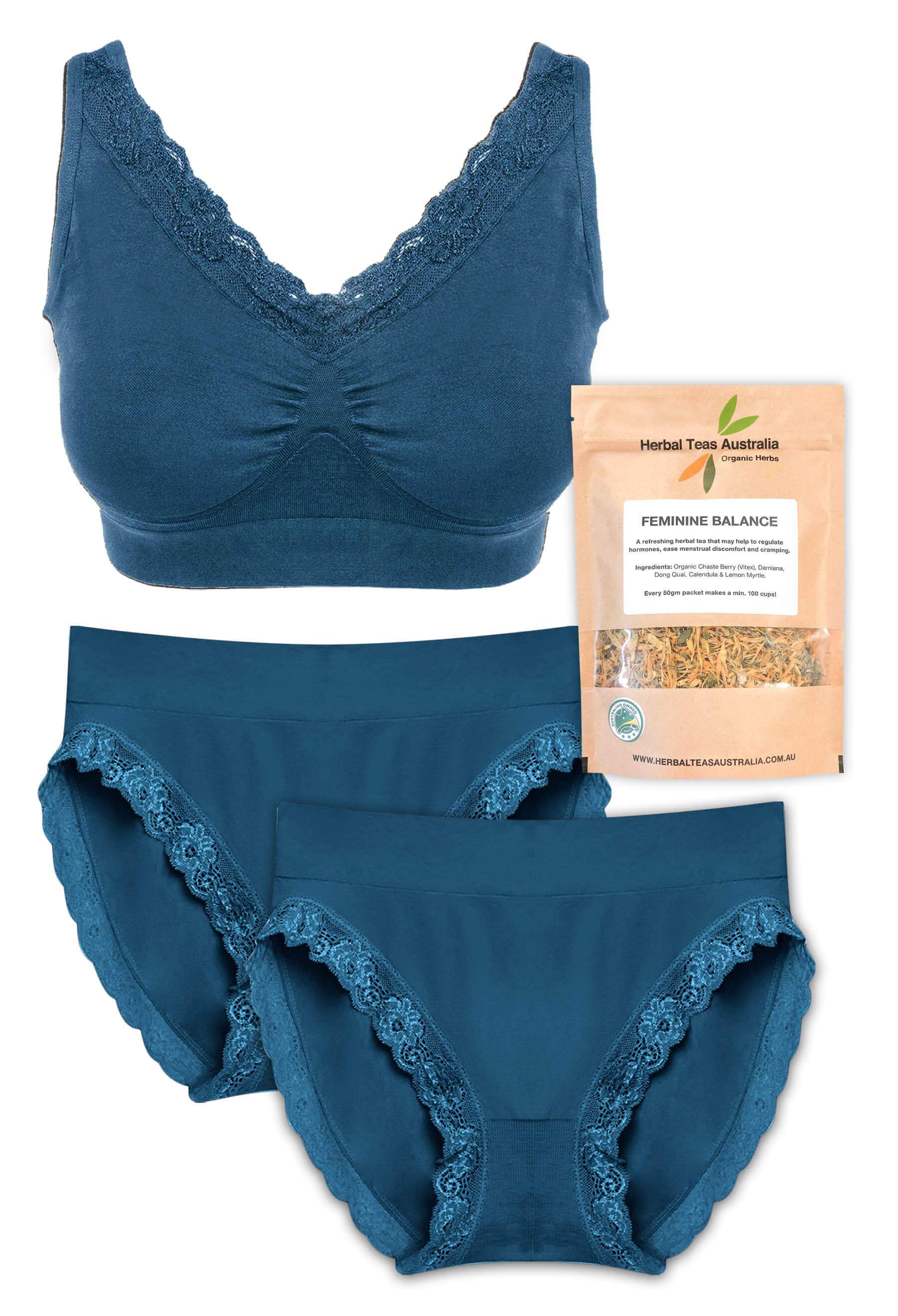 Lace Intimates + Hormone Balancing Tea Set