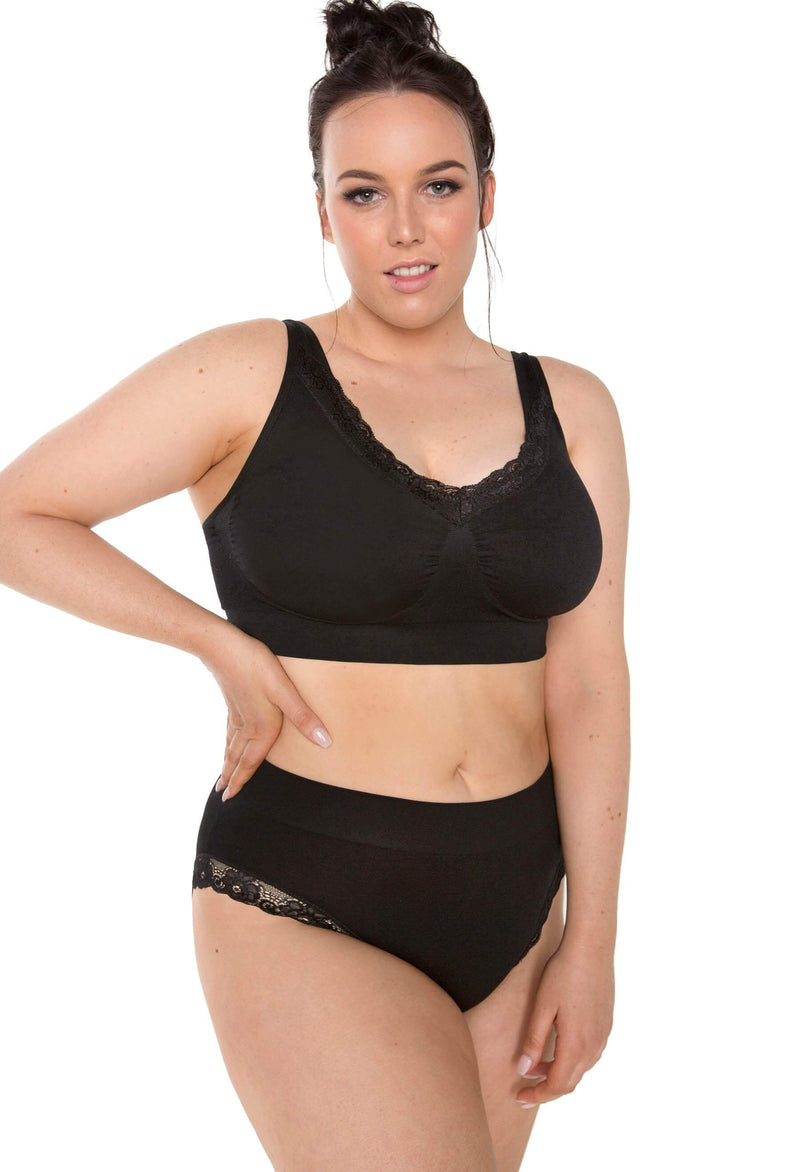 Lightweight Wire Free Bra For Big Busts