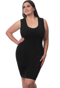 Curvy Bamboo Tank Dress