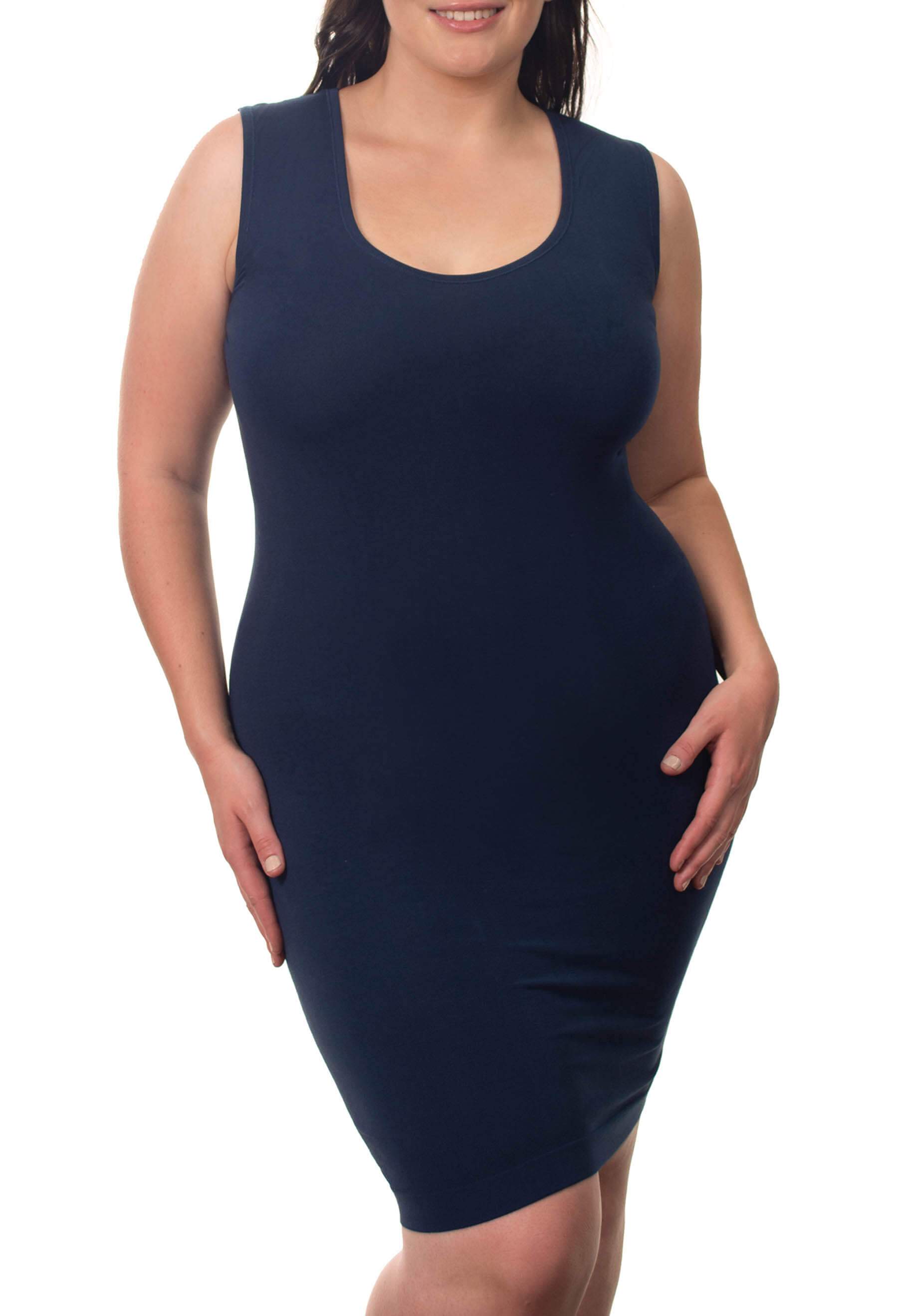 Curvy Bamboo Tank Dress