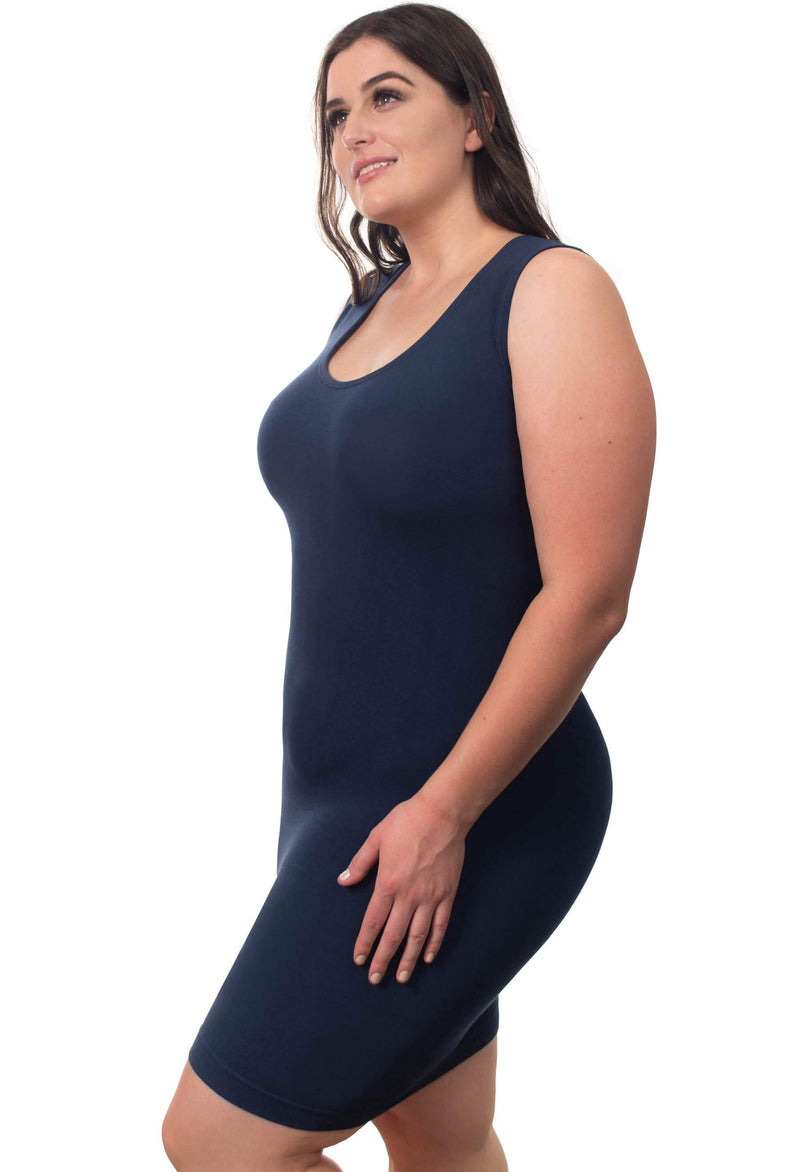 Curvy Bamboo Tank Dress