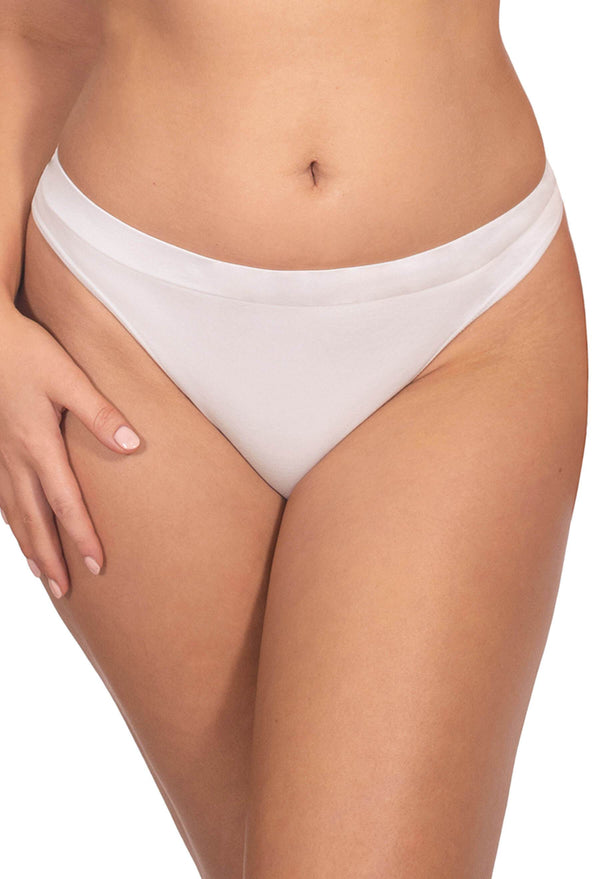 White Thong - Seamless Comfort