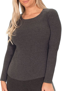 Super Soft Brushed Long Sleeve Thermal Top